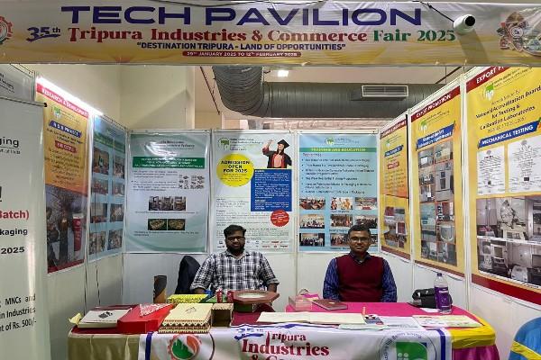 Tech Pavilion in Tripura Industrial Fair